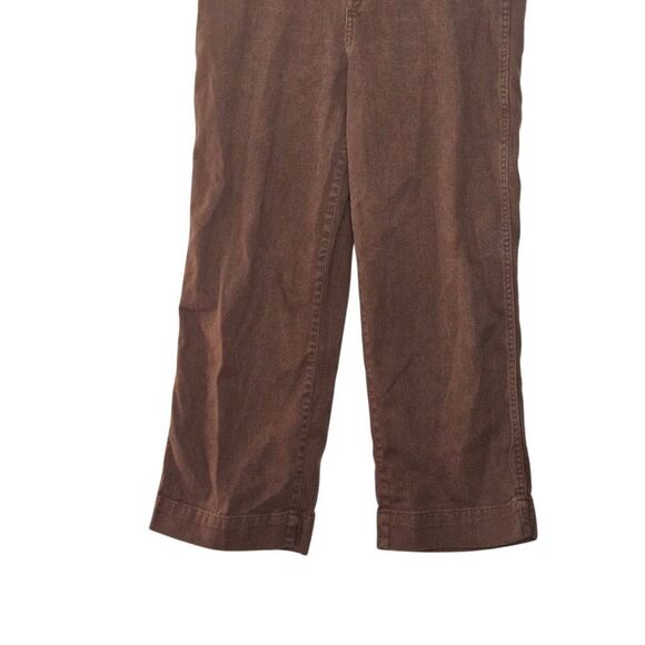 Quince Stretch Cotton Size 30 Wide Leg Crop Pants Women's - Picture 3 of 5